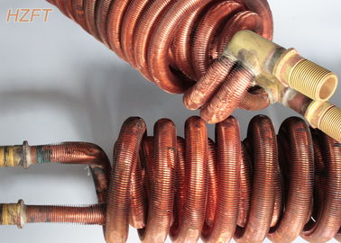 Bobine intégrale de tube de cuivre de Cupronickel pour le chauffe-eau dans des chauffe-eau domestiques