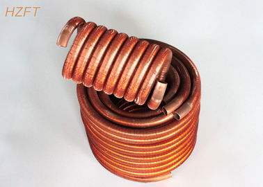 Bobines flexibles de condensateur dans les vaporisateurs/l'échangeur de chaleur coaxiaux bobine d'aileron
