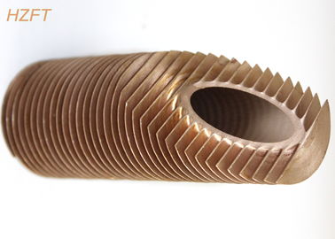 Haut cuivre de tube d'aileron d'échange thermique pour le chauffe-eau domestique dans les chaudières de condensation